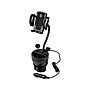 scosche PowerHub Cup-Holder Phone Mount and Charging Hub for Moblie Devices, Black (UH2PCUP)~#|#~450A6C16-5D7B-4224-9A7F74EF2625EEFF_sc7