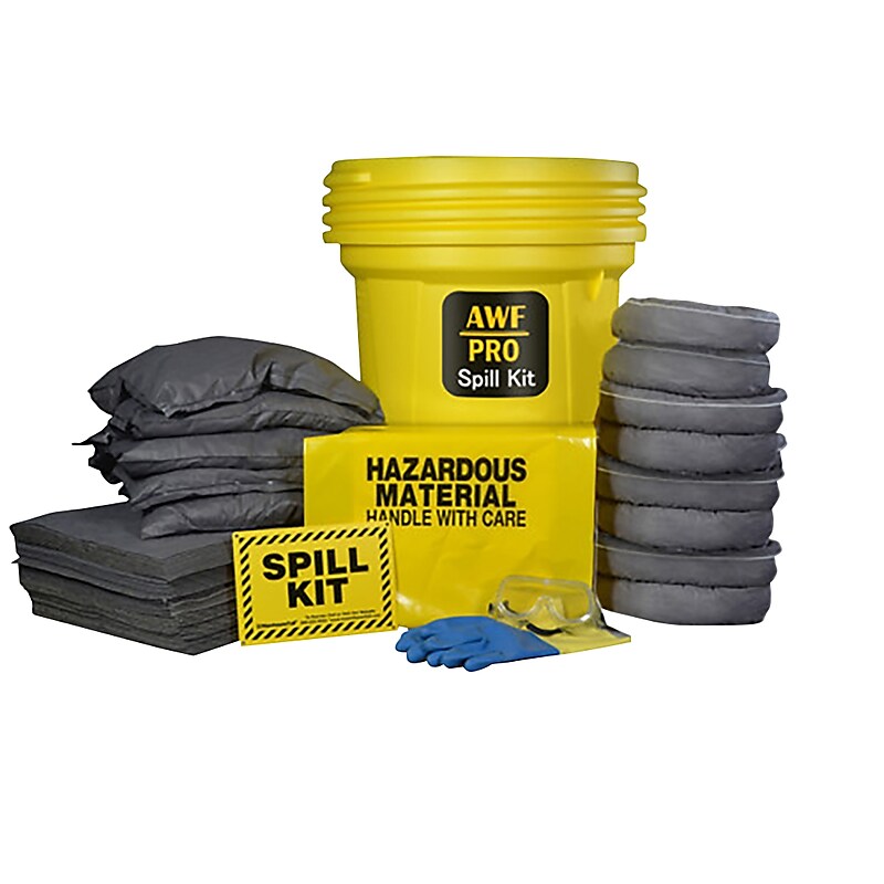 AWF Pro 30 Gal. Universal Spill Kit, 72 Pieces (KTSK 10300-RT) image 1