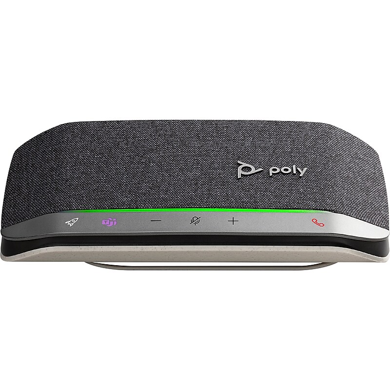 HP Poly Sync 20 Smart Speakerphone, Gray (7S4M1AA) image 1