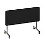 Correll 72"W x 30"D Adjustable Foldable Rectangular Training Room Table, Laminate, With Wheels, Black Granite~#|#~452113AA-E812-4CD7-8F9C8B57BA3DEA28_sc7
