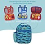 bentgo Kids Insulated Lunch Bag, 2-Compartment, Shark (BGKDBG-SHK)~#|#~452D9A80-241C-4EB7-9F9E3DF79AB3C4EF_sc7