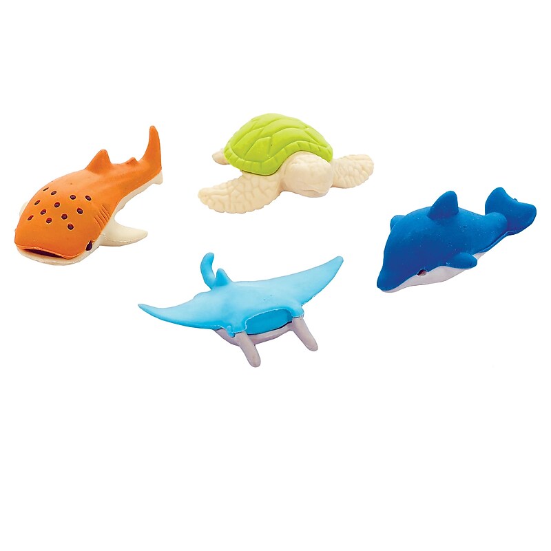 Party City Sea Animal Erasers, 12/pack (AM398208-NS) image 1