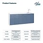 Viva Comfort 36.75'' H x 72" L Medical Cabinet with Right Sink, 6-Doors, 3-Drawers, Blueberry (902BASE72RSBL)~#|#~45355160-97E9-485A-81416C493AD13167_sc7