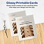 Avery Postcards, Glossy White, 4.25" x 5.5", Inkjet, 100/Pack (08383)~#|#~45398EB9-4D3B-46DD-AFD5004A3CE9322A_sc7