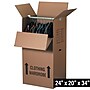 24" x 20" x 34" Heavy Duty Wardrobe Boxes, 44 ECT, Double Wall, 5/Bundle (242034WARD)~#|#~453C25E2-9811-404B-AD7C528FD89482D3_sc7
