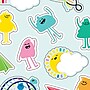 Carson Dellosa Education Happy Place Shape Stickers, Multicolored, 72/Pack, 12 Packs/Bundle (CD-168319-12)~#|#~453ED6FE-E289-4FE2-AC96D60DC77B6971_sc7
