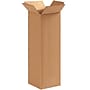 4" x 4" x 12" Shipping Boxes, 32 ECT, Brown, 25/Bundle (4412)~#|#~453EE9CE-3948-476E-B40CDE7744D8814F_sc7
