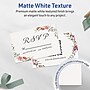 Avery Rectangle Matte Blank Card, White, 50/Pack (19479399728)~#|#~453FCF39-4E7B-4FEA-903275F154208388_sc7