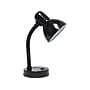 Creekwood Home Essentix Incandescent Desk Lamp, 14.25", Black Metal (CWD-1000-BK)~#|#~454B1BA4-0245-49E1-8FD9B93A71607EC4_sc7