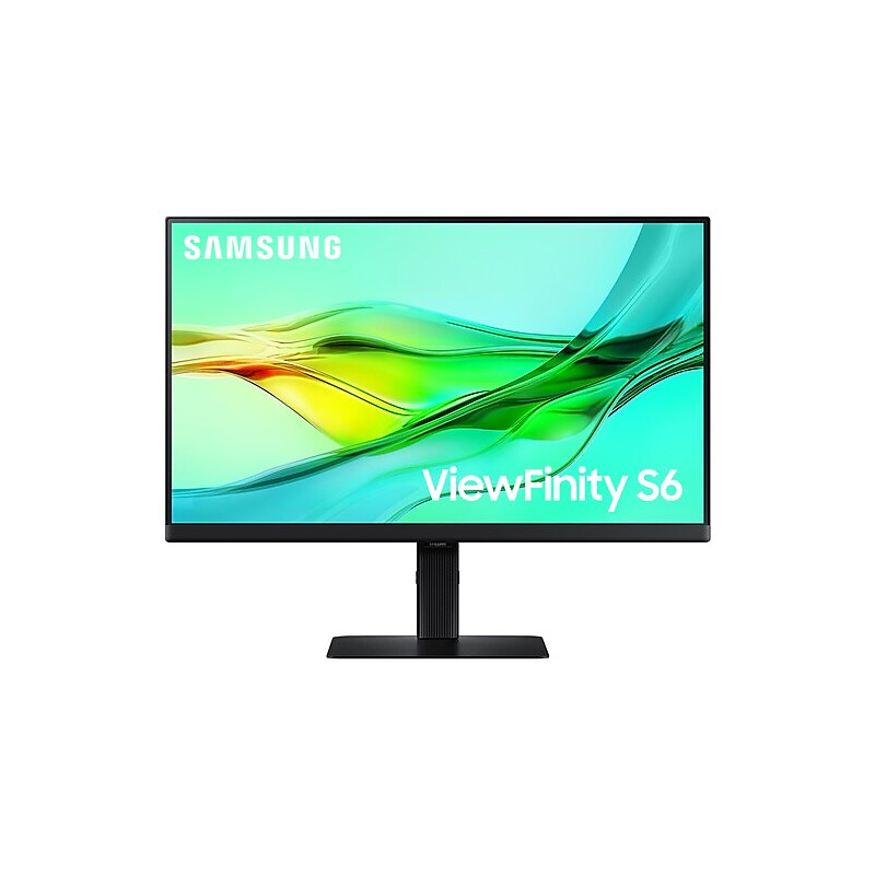 Samsung ViewFinity S6 27" 100Hz LCD Monitor, Black (S27D606EAN) image 1