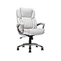 Serta Garret Ergonomic Bonded Leather Swivel Executive Chair, White (43520G)~#|#~45510962-E962-4D4D-95D4FD45CD01F91C_sc7