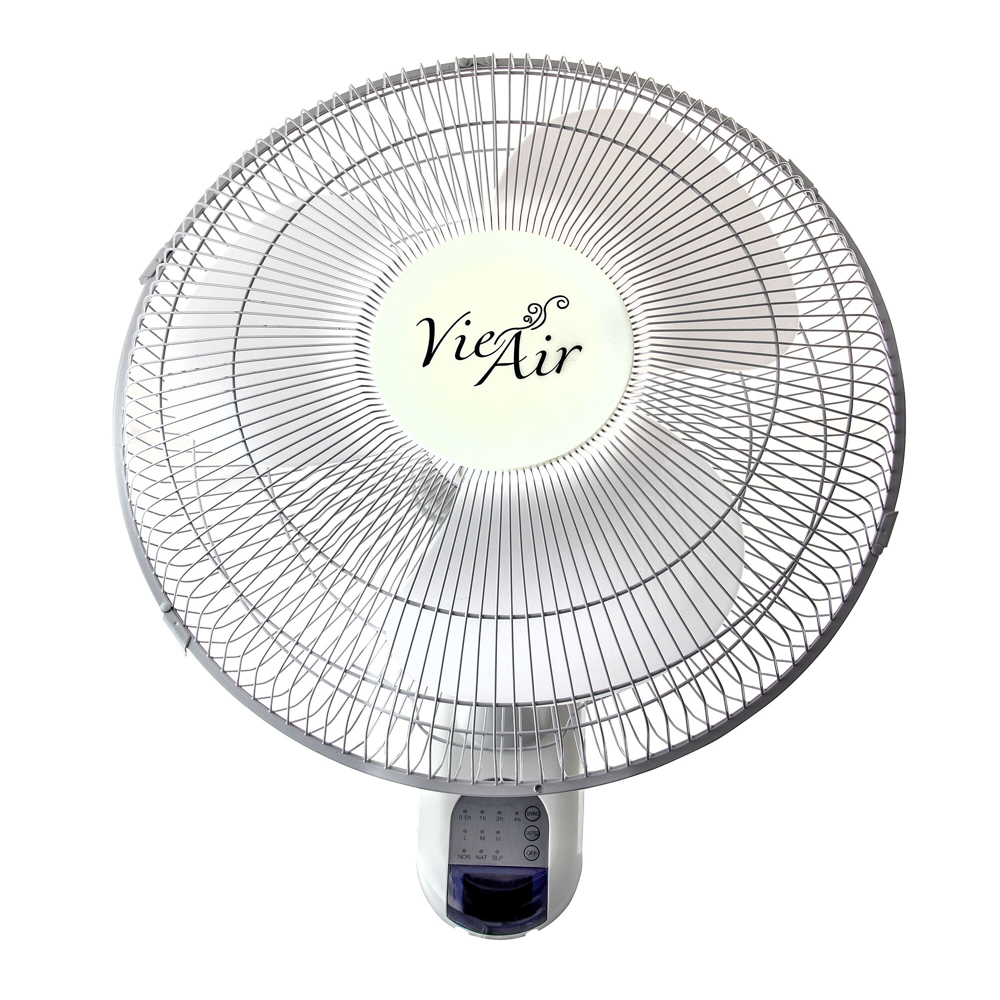 Vie Air 16″ Oscillating Wall Fan, 3-Speed, White (938109798M) Simolary simolary.com