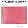 10.5" x 15" Self-Sealing Bubble Mailer, Pink (MLRPLYBBL-105X15-PNK-1)~#|#~45583669-C8E8-4E2B-B85EC649C42658BC_sc7