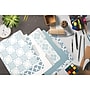 Better Office Soft Floral Tile Heavy-Duty File Folders, 1/3-Cut Tab, Letter Size, Paper Stock, 18/Pack (80033-18PK)~#|#~4559E484-3D15-434A-9D35941685736A55_sc7