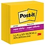 Post-it Super Sticky Notes, 3" x 3", Yellow, 90 Sheet/Pad, 5 Pads/Pack (6545SSY)~#|#~455B63AC-18CF-41BB-8E7327FDA8B49405_sc7