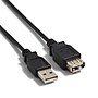 NXT Technologies™ 15' USB A to USB A Cable, Male to Female, Black (NX29741)~#|#~455F2D44-39B0-472A-967732D097AB6485_sc7