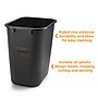 Coastwide Professional™ Indoor Trash Can Without Lid, Black Soft Molded Plastic, 3.5 Gallon (CW56428)~#|#~45605078-0A3C-4282-896692A07972DA5F_sc7