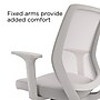 Staples Essentials Ergonomic Fabric Swivel Task Chair, Gray (UN58149)~#|#~4561C6A8-4BCB-40F7-9DFD53E6C3DFDFA3_sc7
