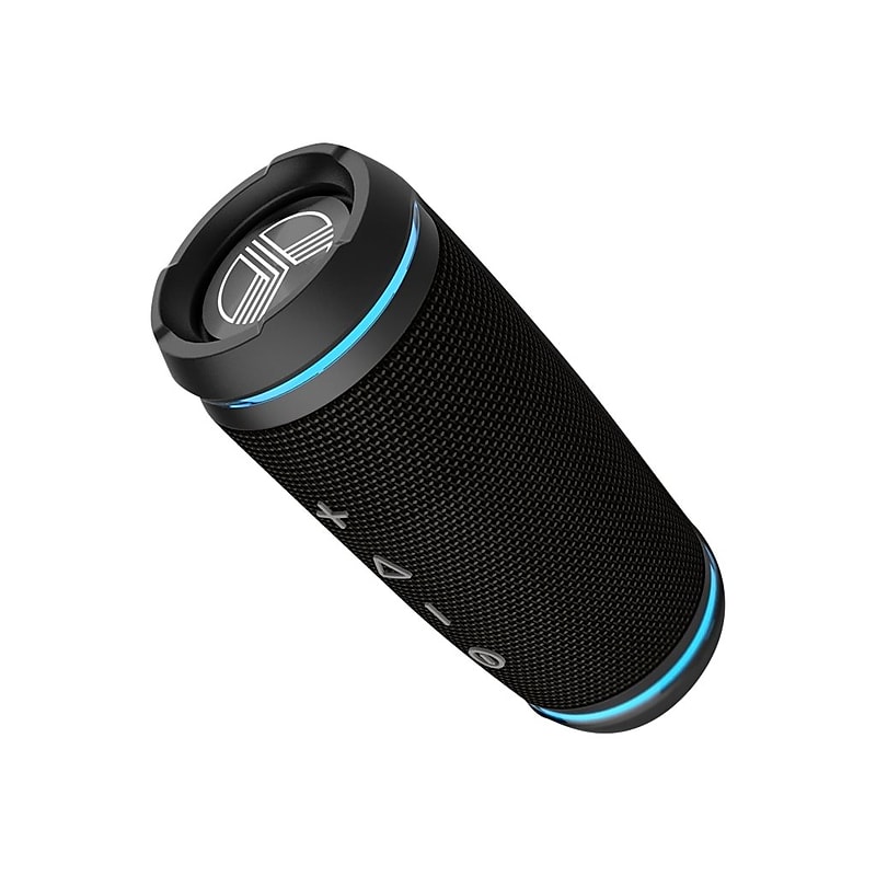 TREBLAB Wireless Bluetooth Speaker, Water Resistant, Black (HD77-B) image 1