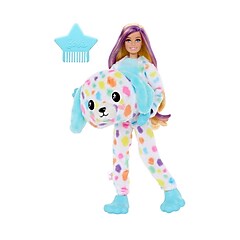 Mattel Barbie Cutie Reveal Color Dream Doll, Dalmatian Plush