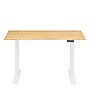 FlexiSpot E7COMMERCIAL 55''W Electric Adjustable Bamboo Standing Desk, Bamboo/White (E7WCOMCR5528LBZB)~#|#~4568384A-298D-45C8-A98EFE5F0C053286_sc7