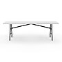 Staples 8' x 29" Heavy Duty Plastic Folding Table, White Granite (79133)~#|#~4568F395-8F1C-4178-92725F6C00084487_sc7