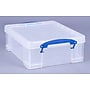 Really Useful Box 8.56 Quart Storage Box with Latching Lid, Plastic, Clear (8.1L CL)~#|#~456A4BF2-FEE1-43D9-9B4D06E533537D5C_sc7