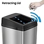 iTouchless Stainless Steel Sliding Lid Sensor Trash Can with AbsorbX Odor Control System, 14 Gal., Silver(IT14SC)~#|#~456FF92D-9658-4A66-8241F19C48CCBA44_sc7