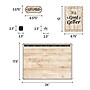 Creative Teaching Press Black, White, and Wood Calendar Set Bulletin Board Set, 87/Set (CTP10920)~#|#~4576DB92-DB5D-480B-A9CD84F6B79081FF_sc7