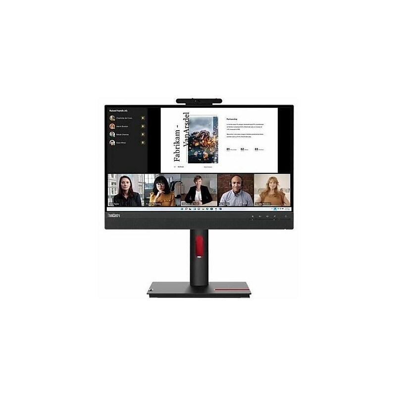 Lenovo Tiny-In-One 21.5" 60 Hz LED Business Monitor, Black (12N9GAR1US) image 1