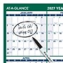 2027 AT-A-GLANCE 32" x 48" Yearly Dry Erase Wall Calendar, Reversible, White/Green (PM310-28-27)~#|#~457C17F9-28D3-4CAB-BBD5FBED61088C79_sc7