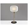 Adesso Hazel Incandescent Table Lamp, Antique Brass/Frosted White (4277-21)~#|#~457D97EB-CDCD-4EDE-880C42040676E1CD_sc7