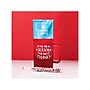 Baudville Dazzling Ombre "'Tis the Season to Say Thanks" Coffee Mug, 14 oz., Red/White (92944)~#|#~457DB53B-6F35-4C9B-890B20B9DF687863_sc7