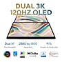 ASUS Zenbook DUO 14" Dual OLED Touchscreen AI Laptop, Intel Core Ultra 9 285H, 32GB RAM, 1TB SSD, Windows 11 Home~#|#~458112CB-D88D-41B5-AE89B661689770CA_sc7