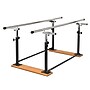 Viva Comfort 7 ft. Foldable Physical Therapy Parallel Bars with Adjustable Height, 350 lbs. Capacity, Black (ADI905-01-MK)~#|#~45811BD3-AB27-4784-876183671F2A93B2_sc7