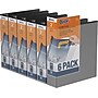 Davis Group QuickFit 2" 3-Ring Standard Binders, Black, 6/Pack (88031-06)~#|#~4588DEDB-5168-4B69-AAE5078961F5CFF4_sc7