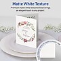Avery Rectangle Matte Blank Card, White, 100/Box (19479399867)~#|#~45890BDB-EEA1-4CB0-A7391440C6B4390D_sc7
