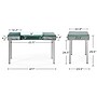 Union & Scale™ Prestige 47"W Glass Computer and Writing Desk, Gray (UN56948)~#|#~458DB799-0A6B-4CB5-88D9587391376CBB_sc7