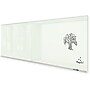MooreCo Fluent Office Series Glass Dry Erase Board, 4'H x 12'W (GWC412-GLOSSWHITE)~#|#~458EAD3F-D494-4527-83637F640A84B3E7_sc7