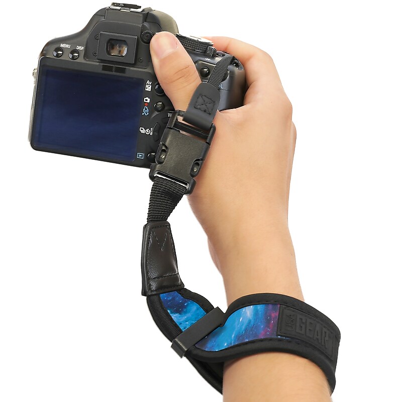 USA GEAR TrueSHOT Camera Wrist Strap, Galaxy (GRCMWS0100GAWS) image 1