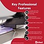 United Commercial 38" Rotary Paper Cutter with Stand and Catch Tray, Silver/Black (RT37S)~#|#~4596F288-61EC-4BBA-BD9D83571694B802_sc7