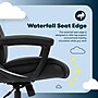 Serta Comfort Eco Ergonomic Velvet Fabric Swivel Executive Chair, Light Black (CCHR10006B)~#|#~4597F3B1-3AD9-46A8-8FF77B45E740FA77_sc7