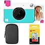 Kodak Printomatic Instant Print Camera Bundle Case & Zink Photo Paper, 20 Sheets, Blue, Blue~#|#~459D3EDC-CF32-49ED-9C9674552CE4FA05_sc7