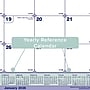 2026 Blueline 21.25" x 16" Monthly Desk or Wall Calendar, Blue/White (C181731)~#|#~459D928C-D672-4623-B7CE7FDE2DE23E09_sc7