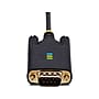 StarTech USB Type A to DB9 RS232 Adapter Cable, Male to Female, Black (1P3FFCB-USB-SERIAL)~#|#~45A03A19-3F90-46FF-AAA7703421319142_sc7