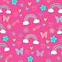 Bentgo Kids School Backpack, Medium, Rainbows and Butterflies (BGBKPAKV2-RBO)~#|#~45A9B490-AD84-40BB-B5242D7C6079CE11_sc7