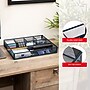 Staples 6-Compartment Metal Mesh Drawer Organizer, Navy Blue (ST63847)~#|#~45AC338C-90DC-45D3-BCBB7CEE0FBA2594_sc7