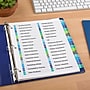 Avery Ready Index Table of Contents Double Column Paper Dividers, 32 Tabs, Multicolored (11322)~#|#~45B06EA0-DF9F-42C3-883B1387DCD1F099_sc7