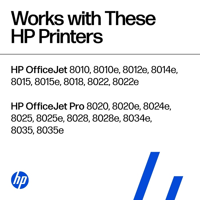 HP 910XL Black/Cyan/Magenta/Yellow High Yield Ink Cartridges, 5
