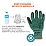 Ergodyne ProFlex 7002-ECO Recycled PU Coated Gloves, 15 Gauge, Green, X-Small (10561)~#|#~45B75A8C-403F-4A00-B81A10BE68719148_sc7